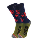 Trendy Naruto Academy Style Mid Cap Sports Socks