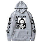 Demon Slayer Black Hoodie - Casual Loose Fit