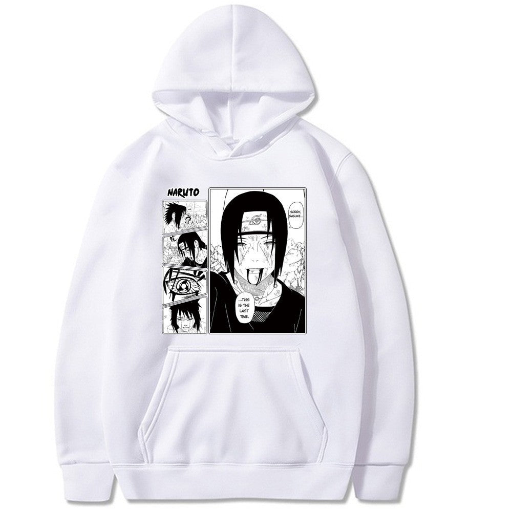 Naruto Itachi Hoodie with Velvet