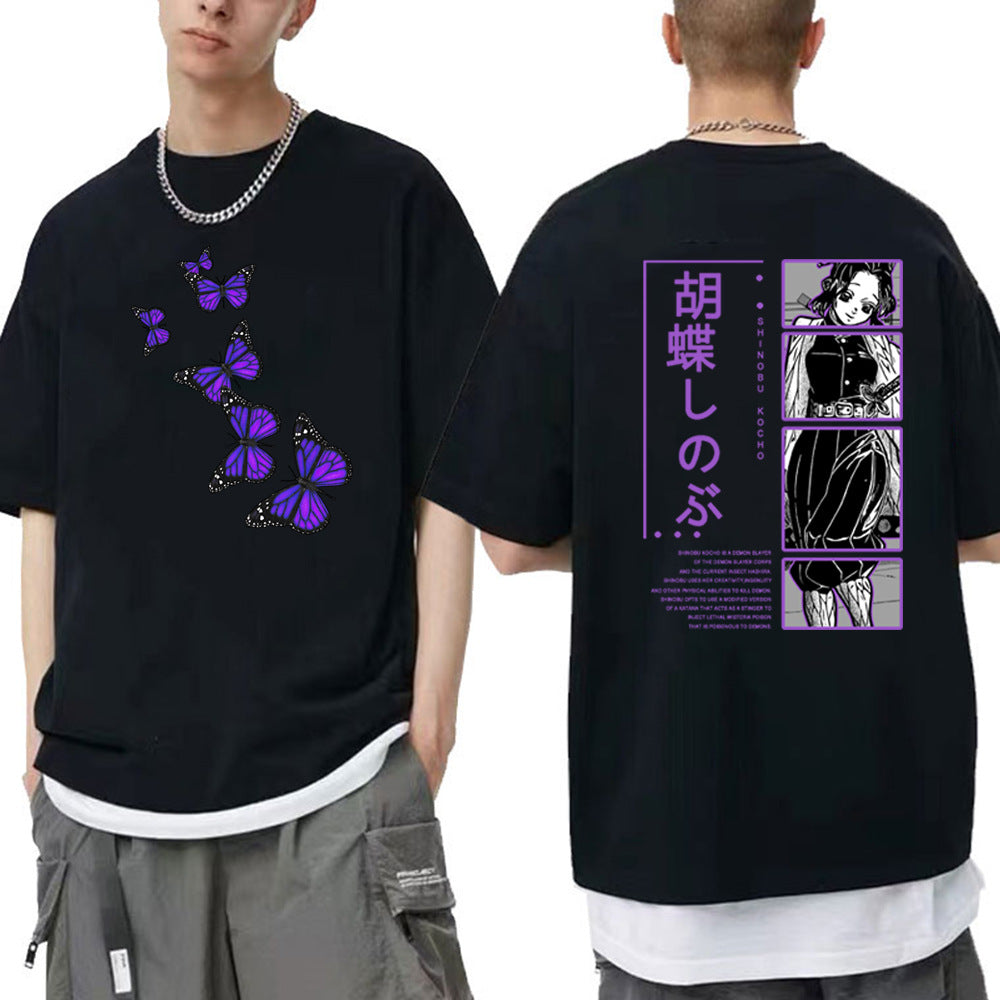 Demon Slayer Kochou Shinobu Butterfly Ninja Tee