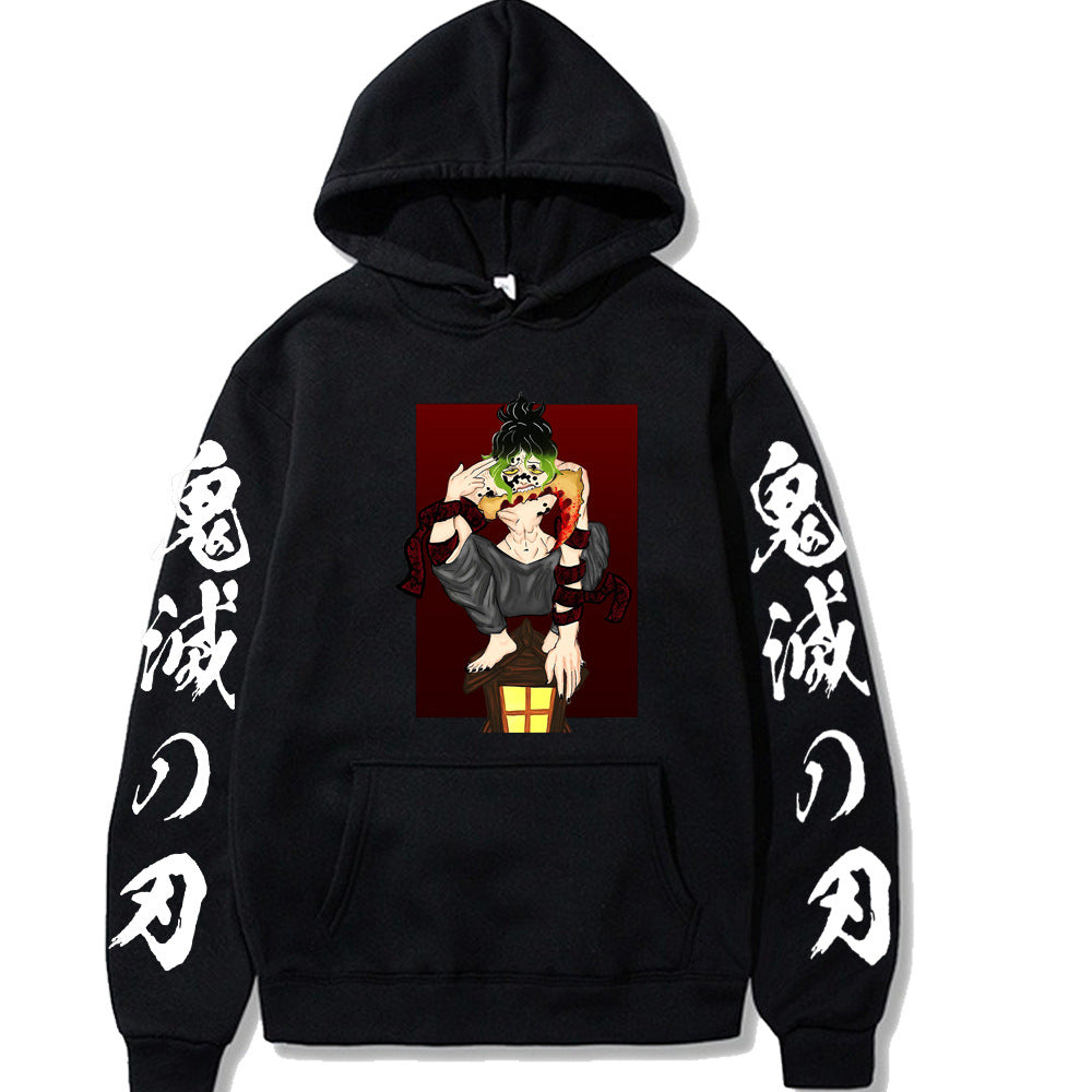 Demon Slayer Daki and Gyutaro Print Sweatshirt