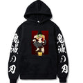 Demon Slayer Daki and Gyutaro Print Sweatshirt