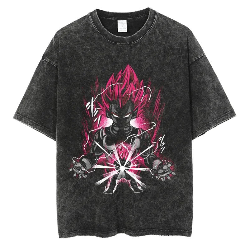 Summer Dragon Ball Anime Pattern T-Shirt