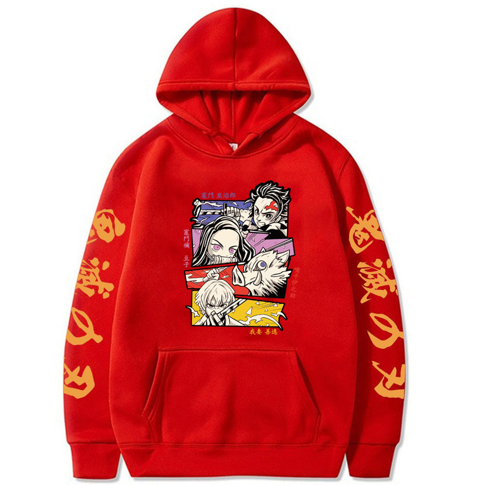 Demon Slayer Hoodie Sweatshirt for Cosplay