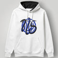 Inter Milan "Serpent Wrap" Hoodie - White Biscione Graphic Pullover - Modern Nerazzurri Streetwear