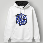 Inter Milan "Serpent Wrap" Hoodie - White Biscione Graphic Pullover - Modern Nerazzurri Streetwear