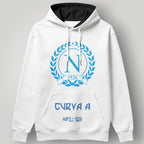 SSC Napoli "Curva A" Fan Hoodie - 1926 Heritage Wreath Graphic Pullover