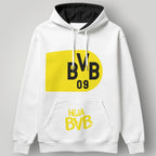 BVB 09 Borussia Dortmund Modern City Hoodie – Black & Yellow Urban Fan Pullover