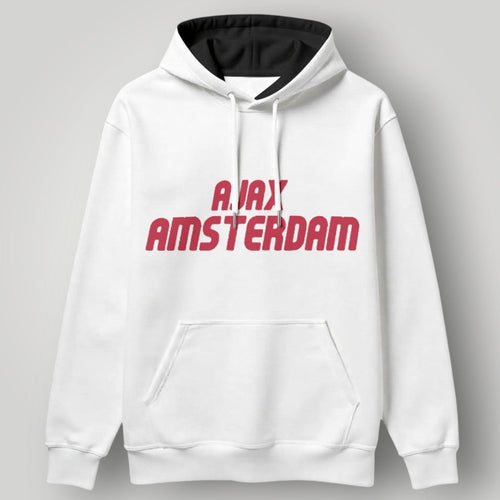Ajax Amsterdam Hoodie, AFC Ajax Fan Apparel, Amsterdam Football Streetwear.