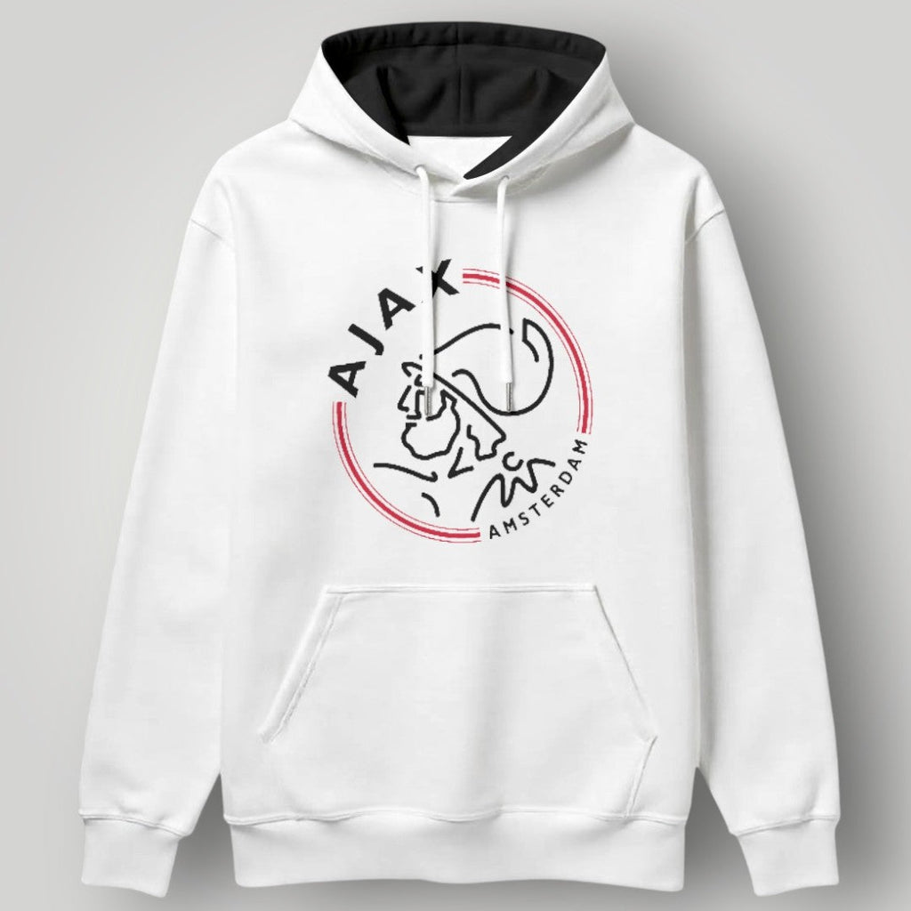 Ajax Amsterdam Hoodie, AFC Ajax Fan Gear, Amsterdam Football Streetwear
