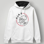 Ajax Amsterdam Hoodie, AFC Ajax Fan Gear, Amsterdam Football Streetwear