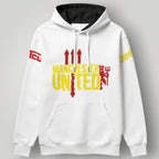 Manchester United Fan Hoodie - Red Devils Graphic Streetwear Pullover