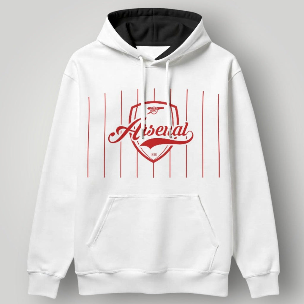 Arsenal FC "Gunners" Hoodie | Premium Black Cannon Graphic Sweatshirt