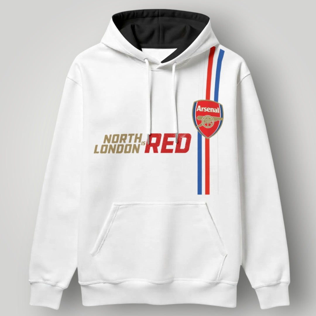 Arsenal FC "Gunners" Hoodie | Premium Cannon Graphic Sweatshirt