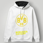 BVB 09 Borussia Dortmund "Stripe Edition" Hoodie – Black & Yellow Athletic Fan Pullover