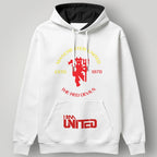 Manchester United "I AM UNITED" Heritage Hoodie - Black MUFC ESTD. 1878 Red Devils Apparel