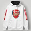 Arsenal FC "Gunners" 1886 Hoodie | Premium Black Cannon Graphic