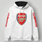 Arsenal FC "Gunners" 1886 Hoodie | Premium Black Cannon Graphic