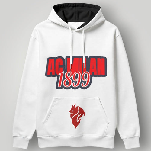 AC Milan "Vincitore" Hoodie - 1899 Block Logo & Devil Crest Streetwear