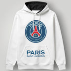 PSG Signature Blue Crest Hoodie - Premium Black Paris Saint-Germain Fan Pullover