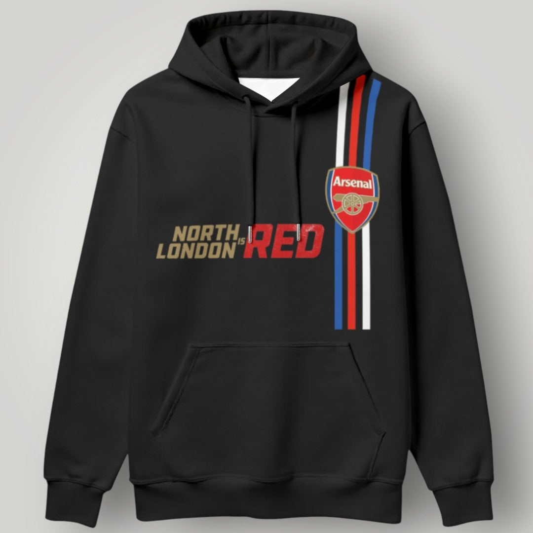 Arsenal FC "Gunners" Hoodie | Premium Cannon Graphic Sweatshirt