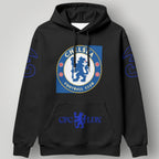 Chelsea FC "CFC LDN" White Hoodie – London Streetwear Edition Lion Crest Pullover
