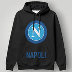 SSC Napoli White "Azzurri" Hoodie - Heritage Crest & Typography Pullover