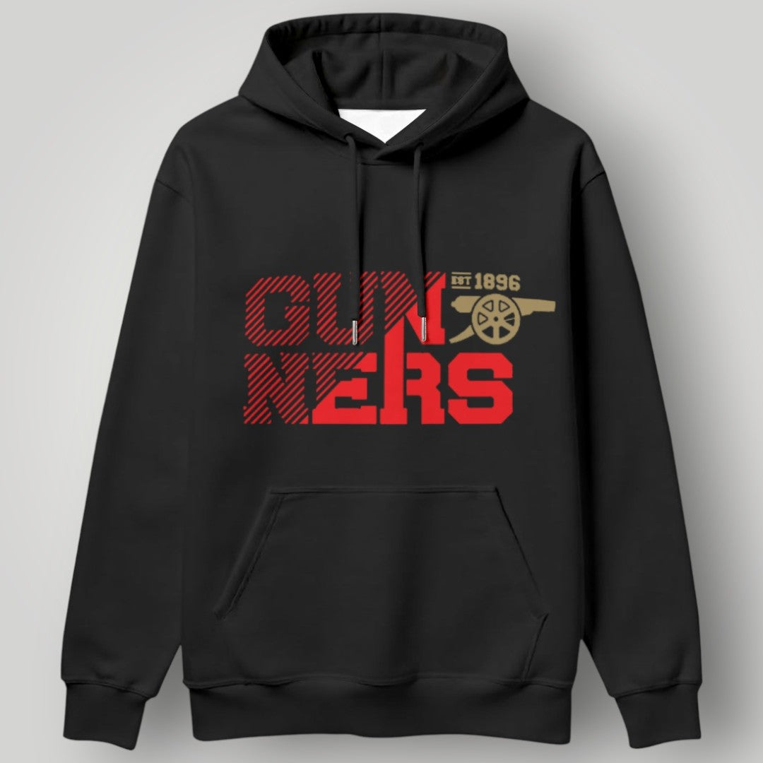 Arsenal FC "Gunners" Hoodie | Premium Cannon Graphic Sweatshirt