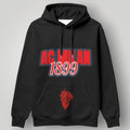 AC Milan "Vincitore" Hoodie - 1899 Block Logo & Devil Crest Streetwear