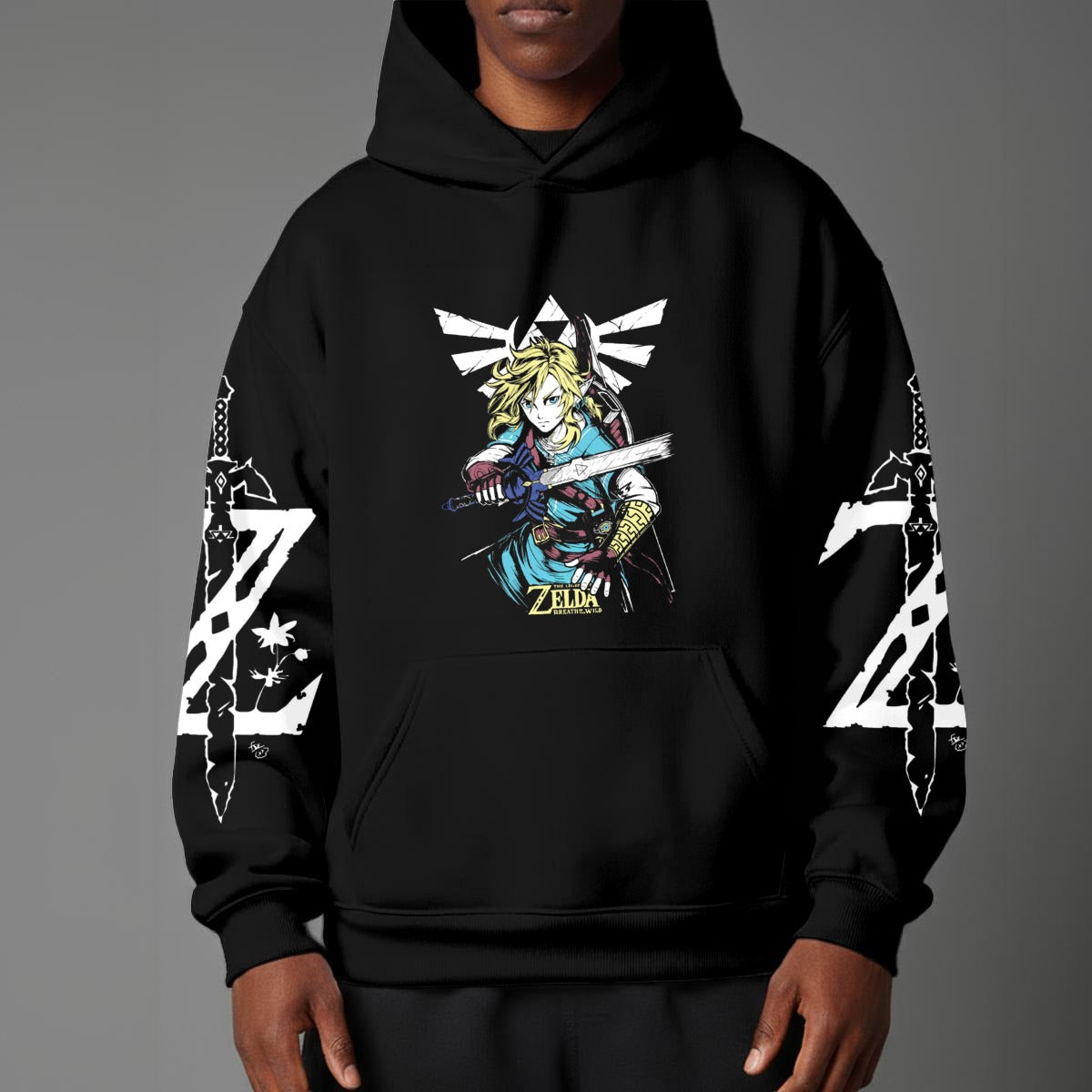 Legend of Zelda Inspired Hoodie – Hero of Hyrule Design