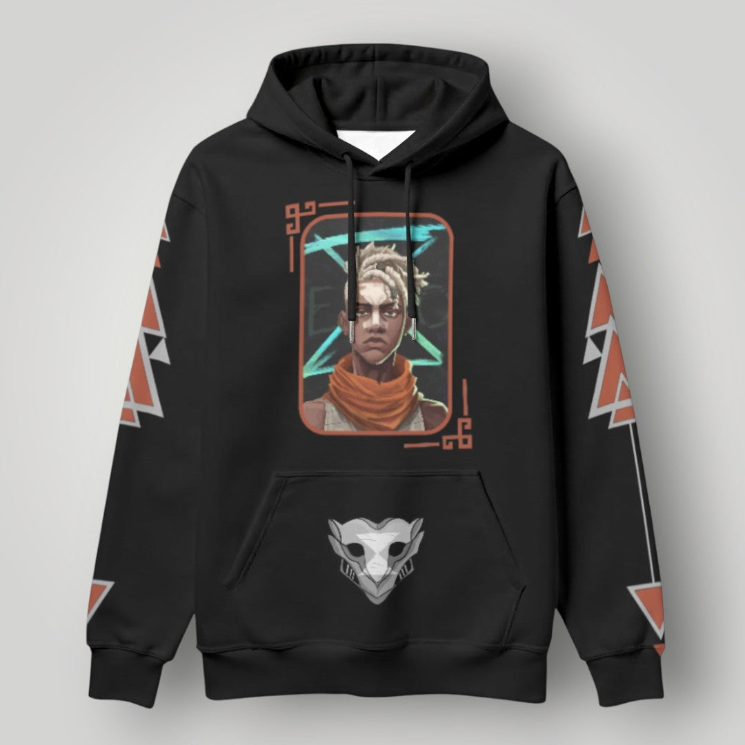 Arcane Ekko inspired gamer hoodie

Ekko Arcane cyberpunk hoodie

League of Legends Ekko fan hoodie black

Neon anime gamer streetwear hoodie