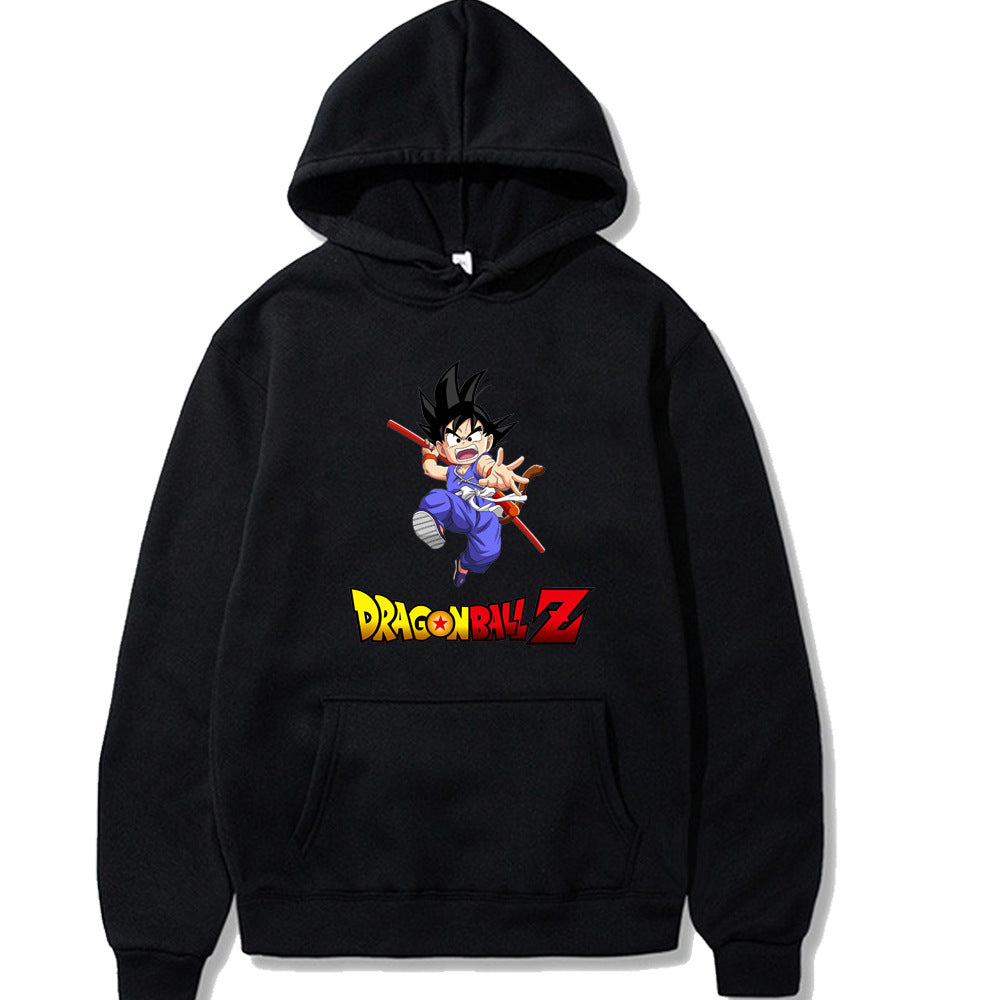 Dragon Ball Hooded Sweatshirt - Harajuku Style
