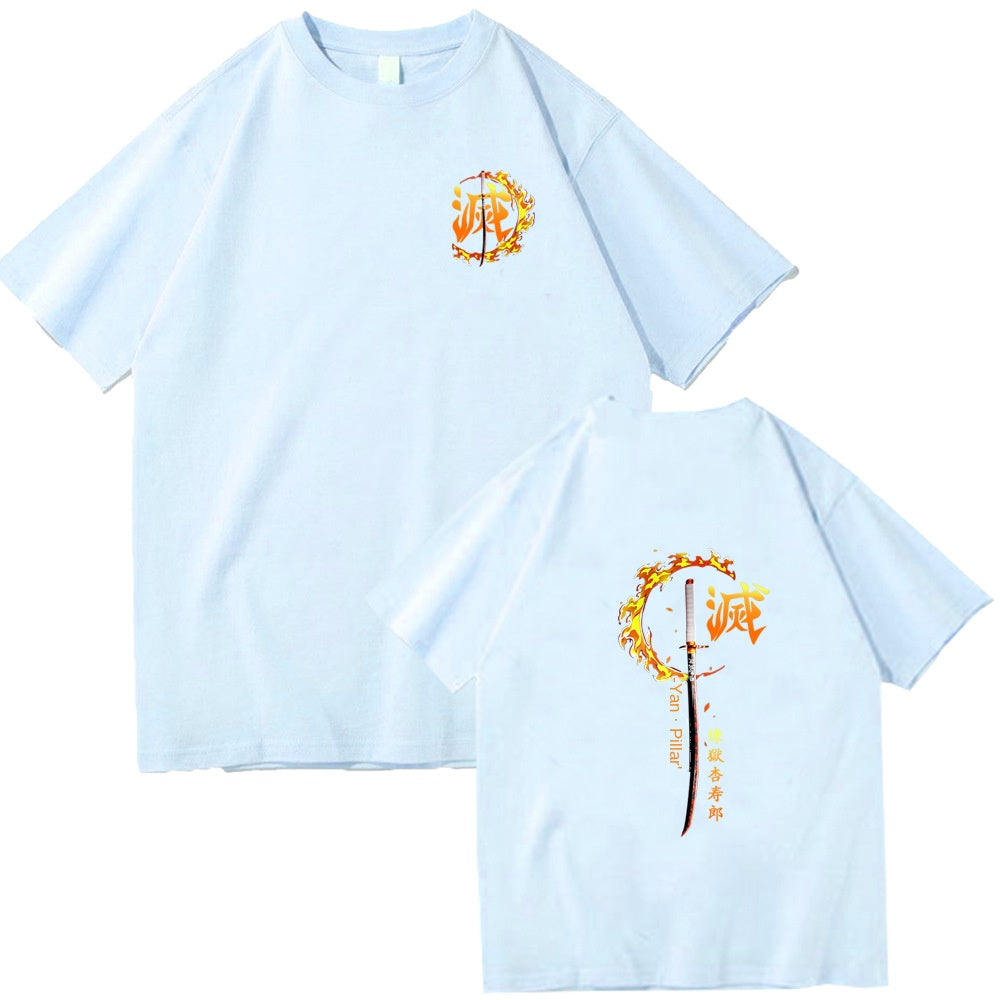 Demon Slayer Rengoku Kyoujurou Short Sleeve T-Shirt