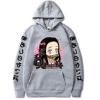 Demon Slayer Printed Hooded Sweatshirt