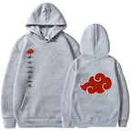 Naruto Printed Fleece-lined Cotton Hoodie