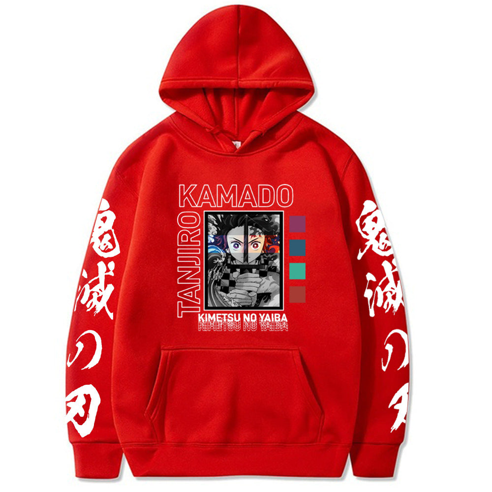Demon Slayer Kamado Tanjirou Printed Hoodie