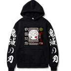 Demon Slayer Printed Hoodie - Harajuku Style