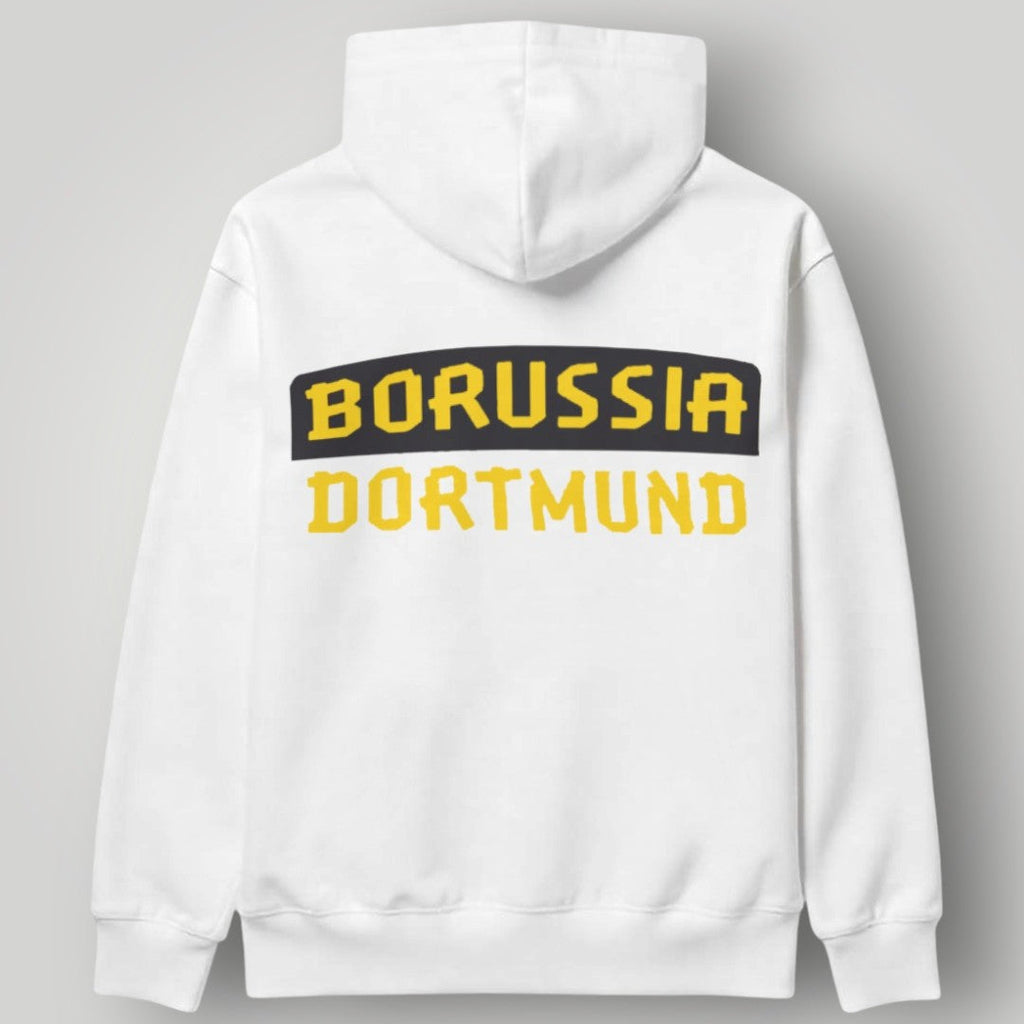 BVB 09 Borussia Dortmund Modern City Hoodie – Black & Yellow Urban Fan Pullover