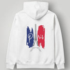 PSG Signature Blue Crest Hoodie - Premium Black Paris Saint-Germain Fan Pullover