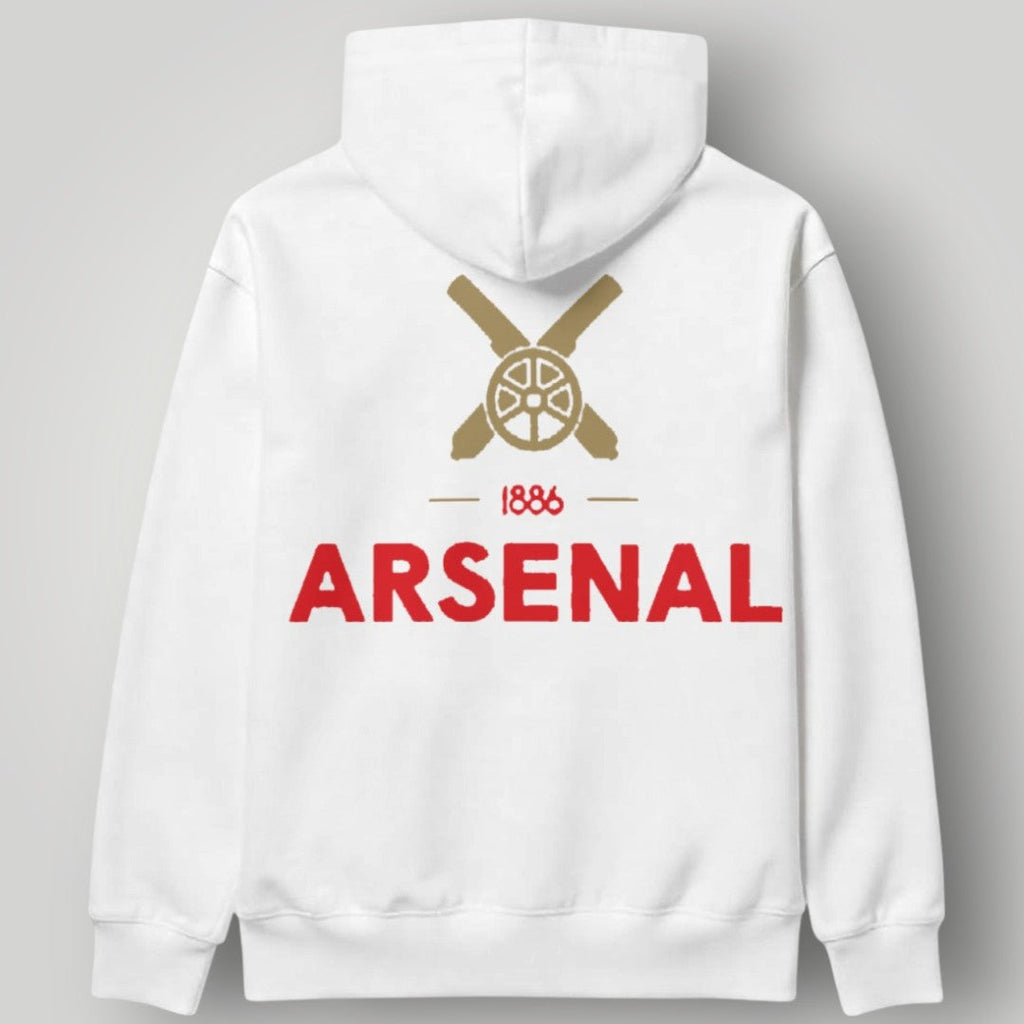 Arsenal FC "Gunners" Hoodie | Premium Cannon Graphic Sweatshirt