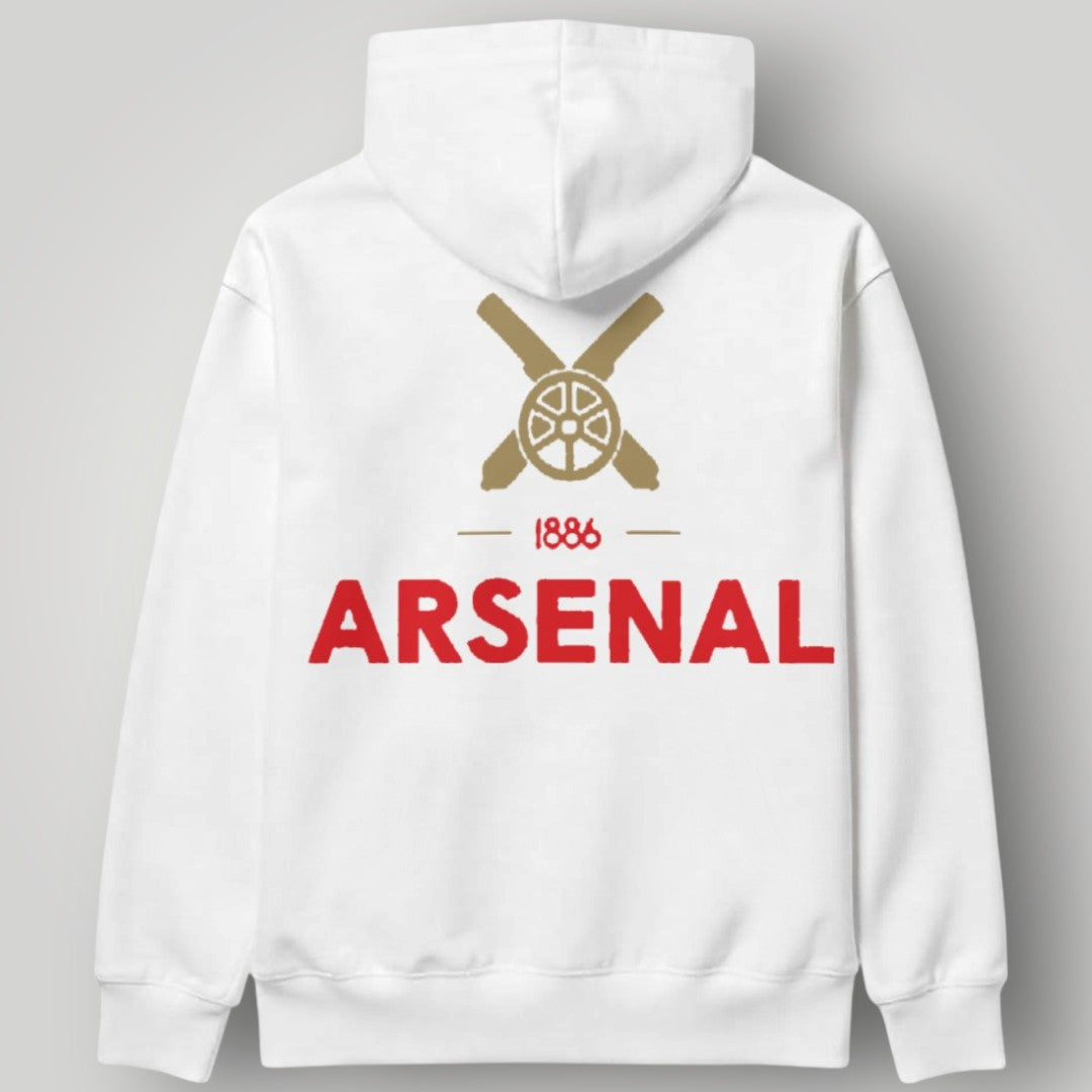 Arsenal FC "Gunners" Hoodie | Premium Cannon Graphic Sweatshirt