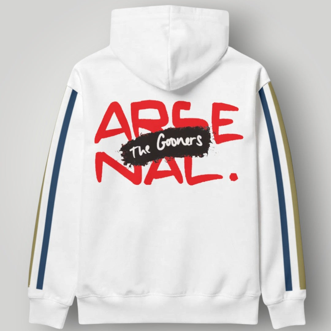 Arsenal FC "Gunners" Hoodie | Premium Cannon Graphic Sweatshirt