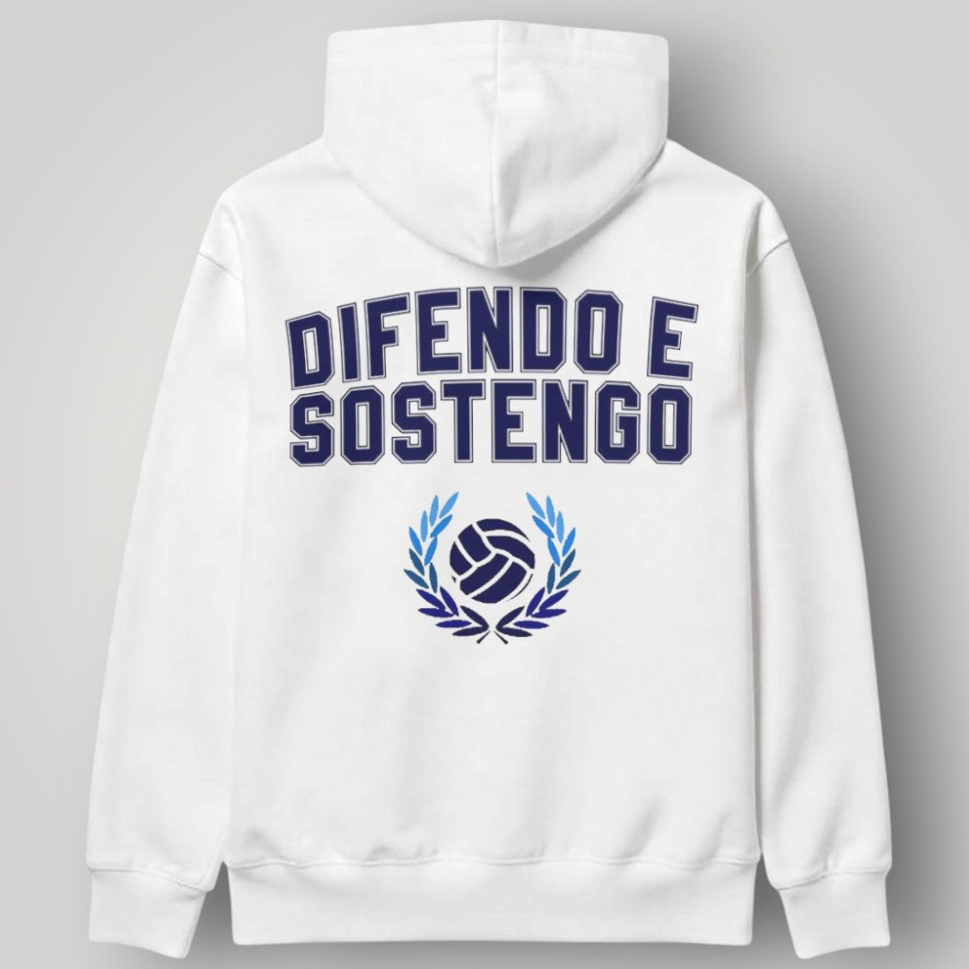 SSC Napoli "Curva A" Fan Hoodie - 1926 Heritage Wreath Graphic Pullover