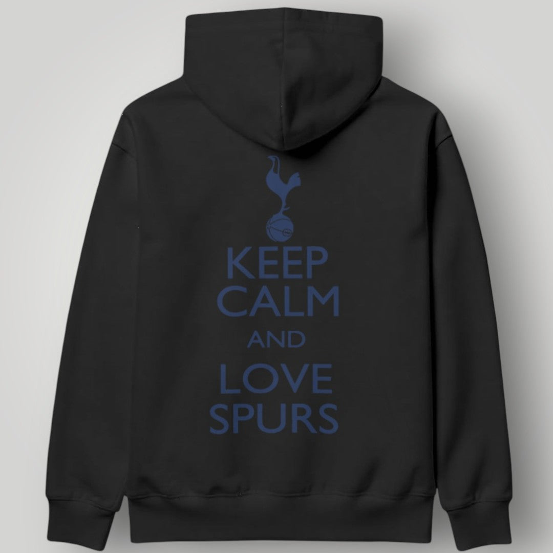 Tottenham Hotspur "BELIEVE" Edition White Hoodie - Two-Tone Contrast Hood & Spurs Crest
