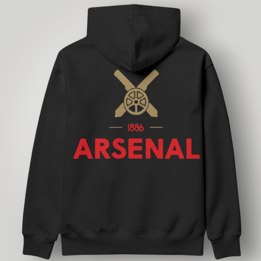 Arsenal FC "Gunners" Hoodie | Premium Cannon Graphic Sweatshirt