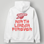 Arsenal FC "Gunners" Hoodie | Premium Black 1886 Cannon Sweatshirt