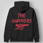 Arsenal FC "Gunners" Hoodie | Premium Black Cannon Graphic Sweatshirt