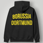 BVB 09 "Echt Liebe" Heritage Hoodie – Black & Yellow Dortmund Passion Pullover