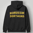 BVB 09 Borussia Dortmund Modern City Hoodie – Black & Yellow Urban Fan Pullover