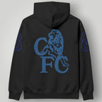 Chelsea FC "CFC LDN" White Hoodie – London Streetwear Edition Lion Crest Pullover